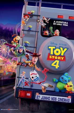 Toy Story 4 (V.P.) - cinema infantil
