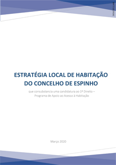 Plano de Estratégia Local de Habitação do concelho de Espinho