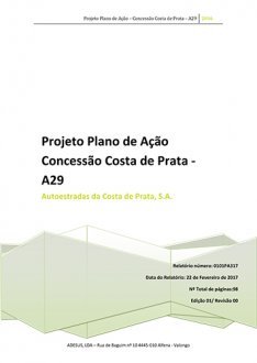 Plano de Ação de Ruído A29 – Consulta Pública