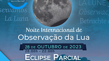 Noite Internacional de Observação da Lua: Eclipse Parcial