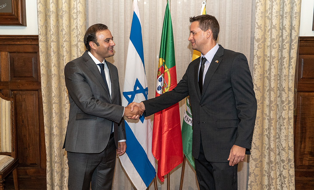 Presidente da Câmara recebeu embaixador de Israel nos Paços do Concelho #1