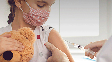 Vacinação para crianças contra a Covid-19